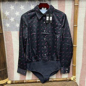 NWT Kappa 1pc Kontroll Allover Shirt